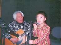 예전 호건이 연습하던 모습