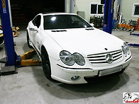 벤츠 SL500 브레..