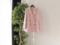 chlo* 걸리쉬 핑크 코트