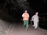 2014년 4월 1일 탄천 달리기 7시30분부