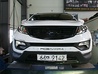 스포R DM범퍼 성형