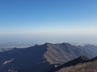 설악산 대청봉 산..