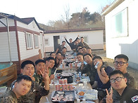 2중대 3소대 회식