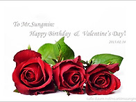 20130214：생일축하합니다..