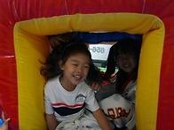 유치부 에어바운스 체험 ..