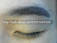 남자 자연눈썹