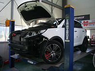 스포R DM범퍼 성형