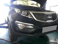 스포티지R 터보 교환