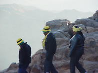 시내산의 하산길!