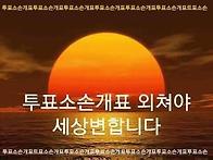 [투표소손개표 입법추진 ..