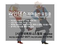 라인댄스 자격증 / 라인댄..