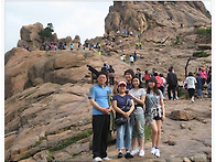 설악산 [권금성]에서.