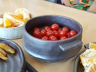 수업후 다과~~~5월가마 /..