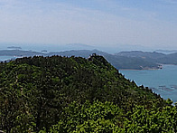 약산도 삼문산 망봉 파노라..