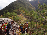 주왕산, 주안등산부 정기산..
