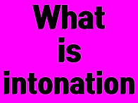 [intonation] 1st c..