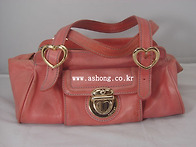 탈색된 토트백 염..