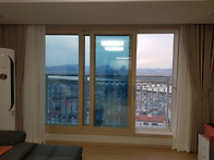 커텐이쁘게했어요 ~