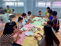 9월 11일 송편만들기