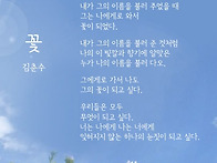 ＊ 김춘수 - 꽃