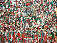 삼세여래 후불탱화와 함께..