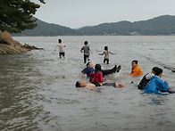 즐거운 섬 시도의 물놀이 ..