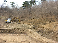 봉장 주변 정리작업