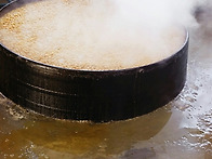 콩삶아 메주 만들기