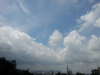 지난 여름의 저녁하늘 1