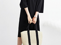 심플 뒤트임 원피스