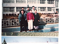 동창회,,모교에서