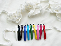 칼라 일자 쌍핀