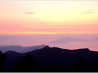 여름날에 금산과 보리암