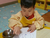 면봉찍기 놀이~~
