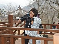 힘든 산행도 사랑하는 가족..