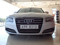 아우디 A8 작업사진