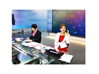 KBS이정민아나운서 아침뉴..