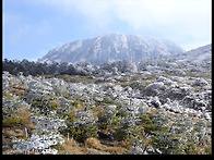 한라산 설경...