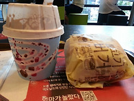 불고기버거,초코오레오맥플..