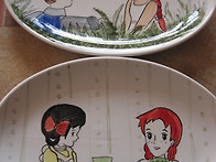 내가 만든 앤 시리즈 그릇..