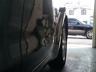 K3 운전석 뒤도어 덴트작업