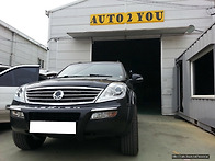 렉스턴 w ??? 풋 사이드 ..