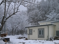옥전리주택의 겨울풍경