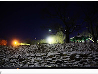 곰개나루와 미륵산 일출...