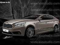 기아차 K9 예상도, BMW..