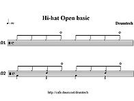 [드럼의기술]하이헷 심벌 ..