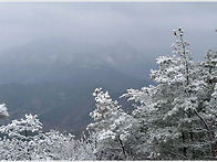 옥교산 설경