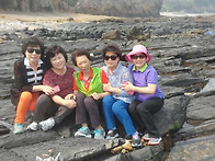 축령산과 적벽강 바다 여행
