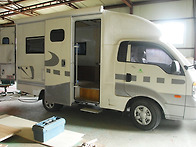 봉고 워크 쓰루벤 캠핑카 ..