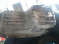 엔진오일팬 교환